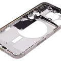 Mid-Frame Housing W/ Small Parts For iPhone 15 Pro Max (US Version) (Aftermarket Plus) (Natural Titanium)