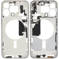 Mid-Frame Housing W/ Small Parts For iPhone 15 Pro Max (US Version) (Aftermarket Plus) (White Titanium)
