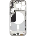 Mid-Frame Housing W/ Small Parts For iPhone 15 Pro Max (US Version) (Aftermarket Plus) (White Titanium)