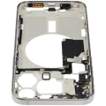 Mid-Frame Housing W/ Small Parts For iPhone 15 Pro Max (US Version) (Aftermarket Plus) (White Titanium)