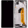 OLED Assembly With Frame For Honor 60 (Refurbished) (Black)