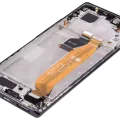 OLED Assembly With Frame For Honor 60 (Refurbished) (Black)