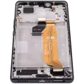 OLED Assembly With Frame For Honor 60 (Refurbished) (Black)