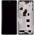 OLED Assembly With Frame For Honor 70 (Refurbished) (Midnight Black)