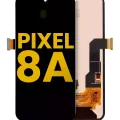 OLED Assembly Without Frame (Without Fingerprint Sensor) For Google Pixel 8A (Refurbished) (All Colors)