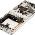 Inner OLED Assembly With Frame For Samsung Galaxy Z Flip 3 5G (US & International) (Refurbished) (White)