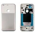 Back cover Glass For Google Pixel 5.0 (Used OEM Pull: Grade New) (White)