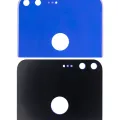 Back Glass For Google Pixel XL (Blue)