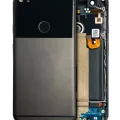 Back Housing W/ Small Components Pre-Installed For Google Pixel XL (Used OEM Pull: Grade A) (Black)