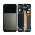 Back Housing W/ Small Components Pre-Installed For Google Pixel XL (Used OEM Pull: Grade A) (Black)
