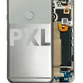 Back Housing For Google Pixel (Used OEM Pull: Grade A) (White)