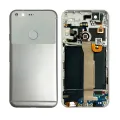 Back Housing For Google Pixel (Used OEM Pull: Grade A) (White)