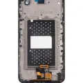 LCD Assembly With Frame For LG K10 (2016) (Refurbished) (Black)