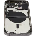 Back Housing W/ Small Parts For iPhone 13 Pro Max (EU / Global Version) (Used OEM Pull: Grade C) (Graphite)