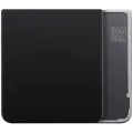 Bottom Back Cover Glass For Samsung Galaxy Z Flip 3 5G (Aftermarket Plus) (Phantom Black)