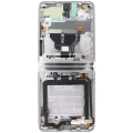 Inner OLED Assembly With Frame For Samsung Galaxy Z Flip 5G (US & International Version) (Refurbished) (Mirror Purple)