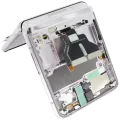 Inner OLED Assembly With Frame For Samsung Galaxy Z Flip 5G (US & International Version) (Refurbished) (Mirror Purple)