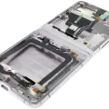 Inner OLED Assembly With Frame For Samsung Galaxy Z Flip 5G (US & International Version) (Refurbished) (Mirror Purple)