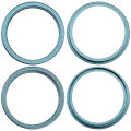 Back Camera Bezel Ring Only For iPhone 16 / 16 Plus (Teal) (2 Piece Set)