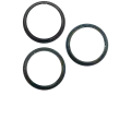 Back Camera Bezel Ring Only For iPhone 16 Pro / 16 Pro Max (Black Titanium) (3 Piece Set)