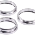 Back Camera Bezel Ring Only For iPhone 16 Pro / 16 Pro Max (White Titanium) (3 Piece Set)