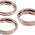 Back Camera Bezel Ring Only For iPhone 16 Pro / 16 Pro Max (Desert Titaniuml) (3 Piece Set)