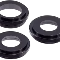 Back Camera Lens With Bracket & Bezel For iPhone 16 Pro / 16 Pro Max (3 Piece Set) (Premium) (Black Titanium)