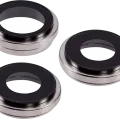 Back Camera Lens With Bracket & Bezel For iPhone 16 Pro / 16 Pro Max (3 Piece Set) (Premium) (Natural Titanium)