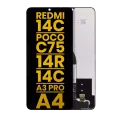 LCD Assembly Without Frame For Xiaomi Redmi 14C 4G / 14C 5G / 14R / Redmi A4 / Redmi A3 Pro / Poco C75 (Refurbished) (All Colors)