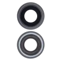 Back Camera Lens With Bracket & Bezel For iPhone 8 / SE (2020) / SE (2022) (Real Sapphire) (Premium) (Space Gray) (10 Pack)