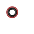 Back Camera Lens With Bracket & Bezel For iPhone 8 / SE (2020) / SE (2022) (Real Sapphire) (Premium) (Red) (10 Pack)