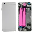 Back Housing W/ Small Components Pre-Installed For iPhone 6 (Used OEM Pull: Grade A) (Silver)