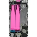 Back Housing W/ Small Components Pre-Installed For iPhone 6 (Used OEM Pull: Grade A) (Silver)
