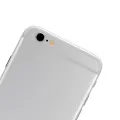 Back Housing W/ Small Components Pre-Installed For iPhone 6 (Used OEM Pull: Grade A) (Silver)