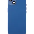 Back Housing W/ Small Parts For iPhone 13 (EU / Global Version) (Used OEM Pull: Grade C) (Blue)