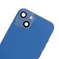 Back Housing W/ Small Parts For iPhone 13 (EU / Global Version) (Used OEM Pull: Grade C) (Blue)