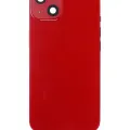 Back Housing W/ Small Parts For iPhone 13 (EU / Global Version) (Used OEM Pull: Grade C) (Red)
