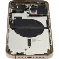 Back Housing W/ Small Parts For iPhone 13 Pro Max (EU / Global Version) (Used OEM Pull: Grade B) (Gold)