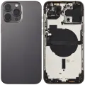 Back Housing W/ Small Parts For iPhone 13 Pro Max (EU / Global Version) (Used OEM Pull: Grade B) (Graphite)