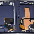 Inner OLED Assembly With Frame For Samsung Galaxy Z Fold 6 5G (US & International) (Service Pack) (Navy)