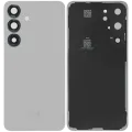 Back Cover Glass With Camera Lens For Samsung Galaxy S25 5G (Service Pack) (Silver Shadow)