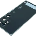 Back Cover Glass With Camera Lens For Samsung Galaxy S25 Ultra 5G (Service Pack) (Titanium Black)
