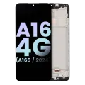 Дисплейний модуль (OLED) з рамкою для Samsung Galaxy A16 4G (A165 / 2024) (Service Pack) (всі кольори)