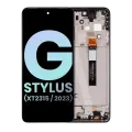 LCD Assembly With Frame For Motorola Moto G Stylus 5G (XT2315 / 2023) (Genuine OEM) (Cosmic Black)