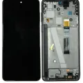 LCD Assembly With Frame For Motorola Moto G Stylus 5G (XT2315 / 2023) (Genuine OEM) (Cosmic Black)
