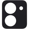 Back Camera Lens (Bracket Only) With Adhesive For Motorola Moto G Stylus 5G (XT2315 / 2023) (Black)