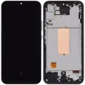 OLED Assembly With Frame For Samsung Galaxy A34 5G (A346 / 2023) (6.46") (Aftermarket Plus) (Graphite)