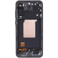 OLED Assembly With Frame For Samsung Galaxy A55 (A556 / 2024) (6.62") (Aftermarket Plus) (Navy)