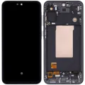 OLED Assembly With Frame For Samsung Galaxy A56 5G (A566 / 2025) (6.62") (Aftermarket Plus) (Graphite)