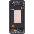 OLED Assembly With Frame For Samsung Galaxy A56 5G (A566 / 2025) (6.62") (Aftermarket Plus) (Graphite)